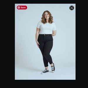 Universal Standard High Rise Skinny Jeans